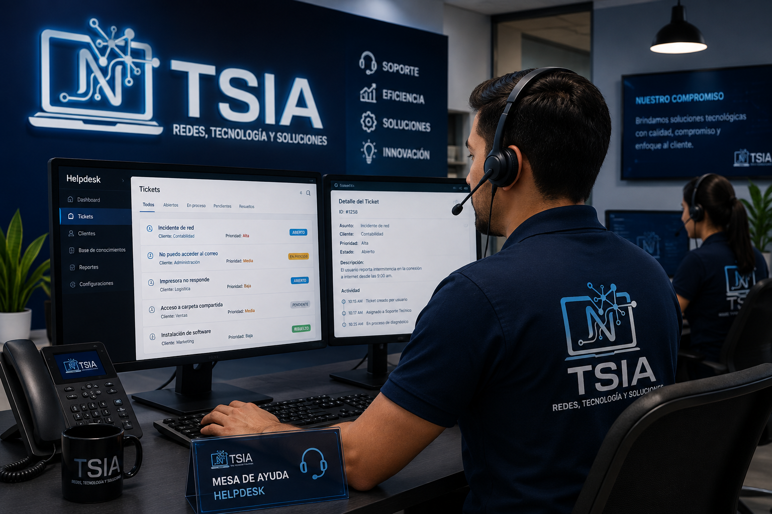 Mesa de ayuda y Helpdesk